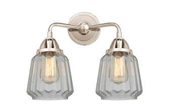 Bathroom Fixtures Two Lights by Innovations ( 405 | 288-2W-PN-G142 Nouveau 2 ) 