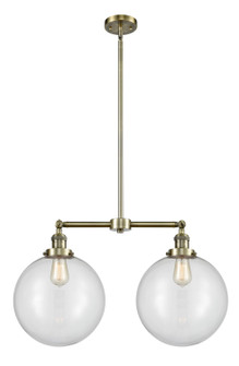 Linear/Island 2 Light Bar by Innovations ( 405 | 209-AB-G202-12-LED Franklin Restoration ) 