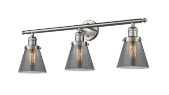 Bathroom Fixtures Three Lights by Innovations ( 405 | 205-SN-G63-LED Franklin Restoration ) 