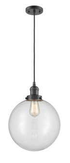 Pendants Sphere by Innovations ( 405 | 201C-OB-G202-12-LED Franklin Restoration ) 