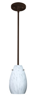 Mini Pendants Glass Down by Besa ( 74 | 1TT-412619-LED-BR Pera ) 