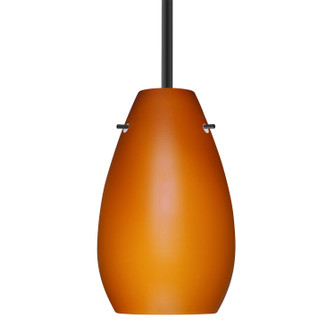 Mini Pendants Glass Down by Besa ( 74 | 1TT-412680-LED-BK Besa Pera 9 Stem Pendant ) 