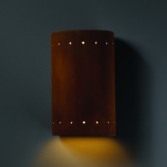 Sconces Directional/Cylinder by Justice Designs ( 102 | CER-0990-RRST Ambiance ) 