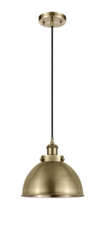 Mini Pendants Metal Shade by Innovations ( 405 | 916-1P-AB-MFD-10-AB-LED Derby ) 