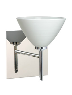 Sconces Single Glass by Besa ( 74 | 1SW-1743KR-CR-SQ Domi ) 
