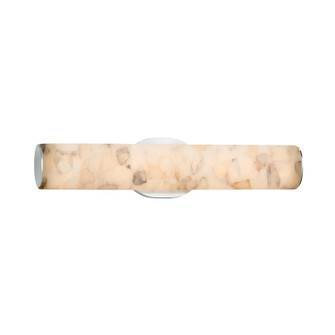 Bathroom Fixtures Cylindrical / Linear by Justice Designs ( 102 | ALR-8651-CROM Alabaster Rocks ) 