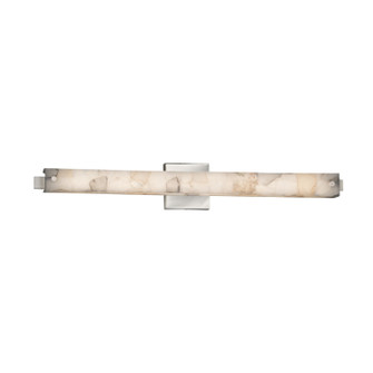Bathroom Fixtures Cylindrical / Linear by Justice Designs ( 102 | ALR-8685-NCKL Alabaster Rocks ) 