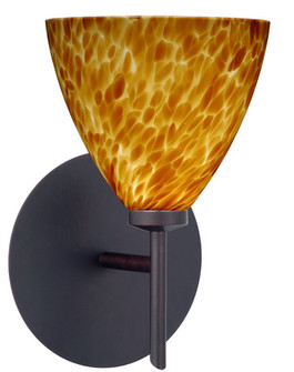 Sconces Single Glass by Besa ( 74 | 1SW-177918-BR Mia ) 