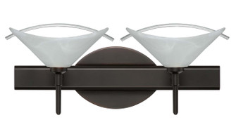 Bathroom Fixtures Two Lights by Besa ( 74 | 2SW-181304-BR Hoppi ) 