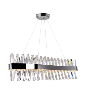 Linear/Island 4 Light + by CWI Lighting ( 401 | 1220P40-601-S Glace ) 