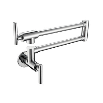 Plumbing Kitchen/Bar Faucets by Elegant Lighting ( 173 | FAK-312PCH Gabriel ) 