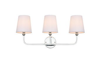 Bathroom Fixtures Three Lights by Elegant Lighting ( 173 | LD7322W26CH Colson ) 