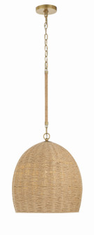 Pendants Fabric Shade by Crystorama ( 60 | JAC-10500-SG Jace ) 