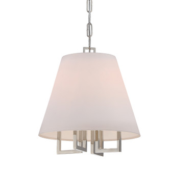 Mini Chandeliers Drum Shade by Crystorama ( 60 | 2254-PN Westwood ) 
