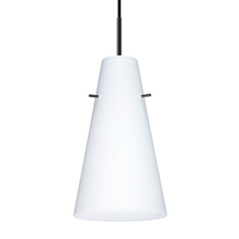 Mini Pendants Glass Down by Besa ( 74 | 1JC-412407-LED-BK Besa Cierro Pendant ) 