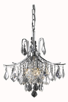 Mini Chandeliers Glass Shade by Elegant Lighting ( 173 | LD8100D16C Amelia ) 