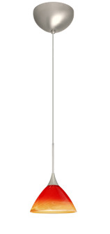 Mini Pendants Glass Down by Besa ( 74 | 1XC-1743SL-LED-SN Domi ) 