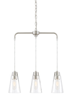 Linear/Island 3 Light Bar by Designers Fountain ( 43 | 87883-SP Echo ) 