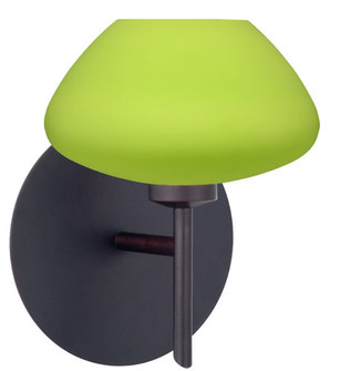 Sconces Single Glass by Besa ( 74 | 1SW-541035-BR Peri ) 