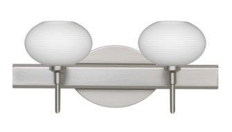 Bathroom Fixtures Two Lights by Besa ( 74 | 2SW-561207-SN Lasso ) 