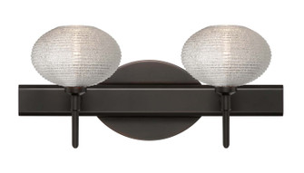 Bathroom Fixtures Two Lights by Besa ( 74 | 2SW-5612GL-BR Lasso ) 