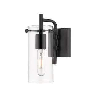 Sconces Single Glass by Innovations ( 405 | 352-1W-BK-CL-LED Auralume ) 