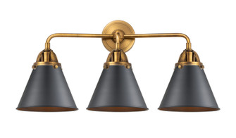 Bathroom Fixtures Three Lights by Innovations ( 405 | 288-3W-BB-M13-BK Nouveau 2 ) 