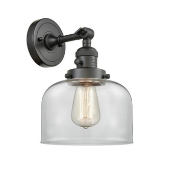 Sconces Single Glass by Innovations ( 405 | 203SW-OB-G72-LED Franklin Restoration ) 
