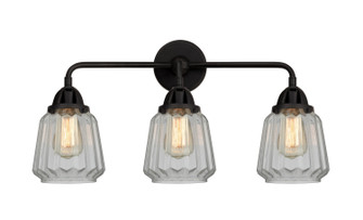 Bathroom Fixtures Three Lights by Innovations ( 405 | 288-3W-BK-G142 Nouveau 2 ) 