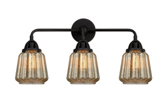 Bathroom Fixtures Three Lights by Innovations ( 405 | 288-3W-BK-G146-LED Nouveau 2 ) 