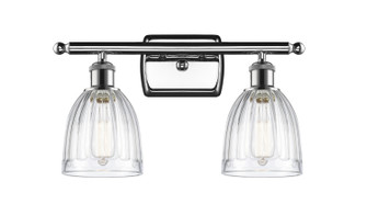 Bathroom Fixtures Two Lights by Innovations ( 405 | 516-2W-PC-G442 Ballston ) 