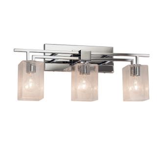 Bathroom Fixtures Three Lights by Justice Designs ( 102 | FSN-8703-15-SEED-CROM-LED3-2100 Fusion ) 