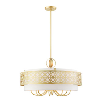 Mid. Chandeliers Drum Shade by Livex Lighting ( 107 | 49867-33 Calinda ) 