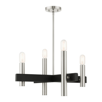 Mid. Chandeliers Candle by Livex Lighting ( 107 | 49994-91 Helsinki ) 