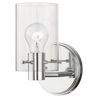 Sconces Single Glass by Livex Lighting ( 107 | 17231-05 Munich ) 