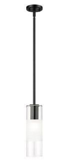 Mini Pendants Glass Down by Z-Lite ( 224 | 824P-ROD-MB Alton ) 
