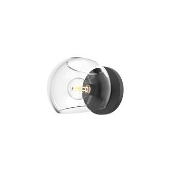 Sconces Single Glass by Alora ( 452 | WV548006MBCL Willow ) 