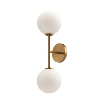 Bathroom Fixtures Two Lights by Alora ( 452 | WV549220AGOP Cassia ) 