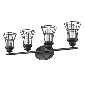 Bathroom Fixtures Four Lights by Acclaim Lighting ( 106 | IN41283BK Piers ) 