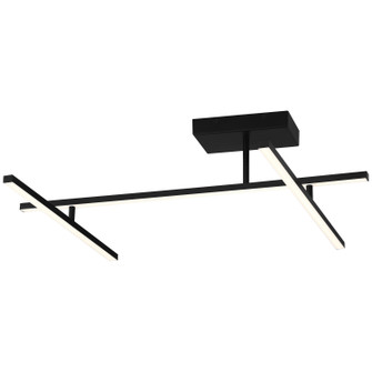 Semi-Flush Mts. Geometric/Linear by Access ( 18 | 63078LEDD-MBL/ACR Duo ) 