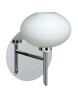 Sconces Single Glass by Besa ( 74 | 1SW-561207-CR Lasso ) 