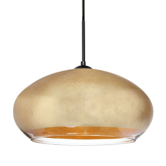 Pendants Glass Down by Besa ( 74 | 1JC-4345GF-LED-BK Besa Brio 14 Pendant ) 