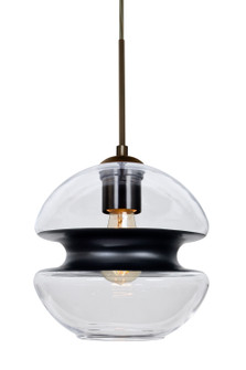 Multi-Systems Line Voltage Pendants by Besa ( 74 | J-HULA8BK-EDIL-BR Hula 8 ) 