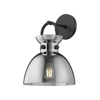 Sconces Single Glass by Alora ( 452 | WV411809MBSM Waldo ) 