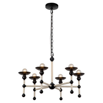 Mid. Chandeliers Candle by Alora ( 452 | CH343625MBCN Nadine ) 