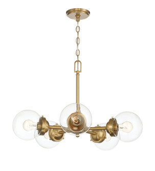Mid. Chandeliers Glass Down by Designers Fountain ( 43 | 95985-BG Knoll ) 