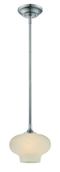 Mini Pendants Glass Down by Designers Fountain ( 43 | LED6317-FS-SP Eco-Gem ) 