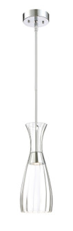 Mini Pendants Glass Down by Designers Fountain ( 43 | LED6325-CH Mila ) 