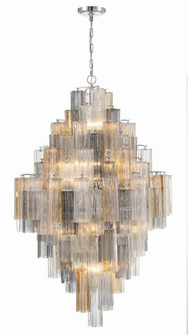 Large Chandeliers Glass Shade by Crystorama ( 60 | ADD-319-CH-AU Addis ) 