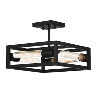 Semi-Flush Mts. Cage by Designers Fountain ( 43 | D224M-SF-MB Urban Oasis ) 
